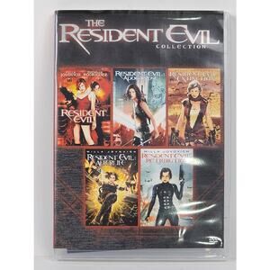 RESIDENT EVIL COLLECTION (Apocalypse Extinction Afterlife Retribution) DVD Movie